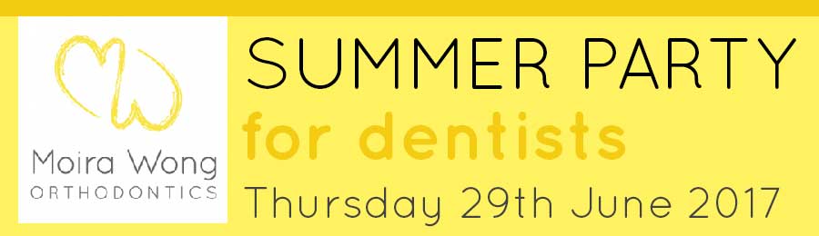 Summer Party for dentists – Thursday 29th June 2017